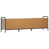 TV Cabinet 167.5 x 33 x 50 cm Sonoma Oak Engineered Wood 8013723