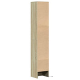 Sideboard with LED Sonoma Oak 36x32.5x200 cm Engineered Wood 852126