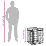 Gabion Raised Bed Silver 42033290