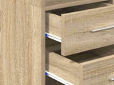Slim Storage Cabinet Sonoma Oak 30x42.5x225 cm Engineered Wood 3281268