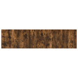 Wall-Mounted Headboard ALKMAAR Smoked Oak Engineered Wood 896270