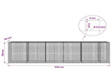 Gabion with 3.5 mm Wire and 5x5 cm Mesh 550x50x150 cm 3462365