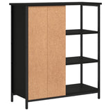 Sideboard Black 70x30x80 cm Engineered Wood 835489