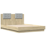 Bed Frame Sonoma Oak Engineered wood Small Double Bed Frame 3210054