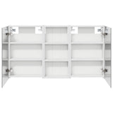 Bathroom Cabinet Set 3 pcs 110 x 10.5 x 60.5 cm Engineered wood 3403712