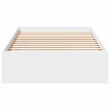 Bed Frame with Drawers without Mattress White 100x200 cm 3280671