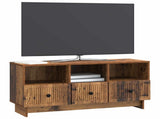 TV Cabinet Old Wood 102 x 34.5 x 50 cm Engineered Wood 893993