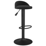 Bar Stools 2 pcs Black Velvet 333598