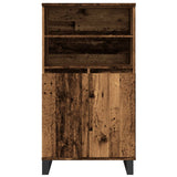Highboard Old Wood 60x36x110 cm Engineered Wood 857460