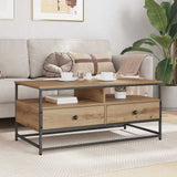 Coffee Table Artisan Oak 100 x 51 x 45 cm Engineered Wood 882765
