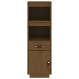 Highboard Honey Brown 34x40x108,5 cm Solid Wood Pine 820155