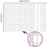 Euro Fence Green 1.2 x 10 m PVC-coated iron 42004350