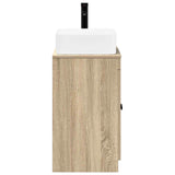 Bathroom Furniture Set Sonoma Oak Engineered Wood 3404234