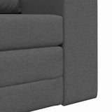 Sofa Bed Dark Grey 98 x 71 x 83 cm Fabric 4106656