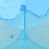 Children Play Tent with 250 Balls Blue 102x102x82 cm 3107723