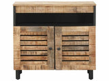 Storage Cabinets Natural 60 x 33 x 75 cm Solid Mango Wood 4018869