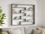 Wall Shelf Grey Sonoma 103 x 17 x 102 cm Engineered Wood 8015021
