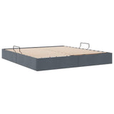 Storage Bed with Headboard Dark Grey 180 x 200 cm Velvet 3370128