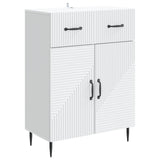 Sideboard with Drawer White 66 x 34.5 x 89.5 cm Engineered Wood 894865