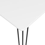 ZNTS 5 Piece Bar Set White and Black 3057409