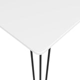 ZNTS 5 Piece Bar Set White and Black 3057409