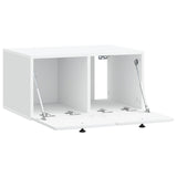 Wall-Mounted TV Cabinet 59.5 x 41 x 30 cm White Engineered Wood 899185