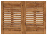 Garden Dinner Table Natural 70 x 68.5 x 75 cm Solid Acacia Wood 901247