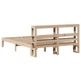 Bed Frame with Headboard without Mattress 120x200 cm 3306045