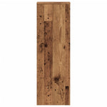 ZNTS Plant Stand Old Wood 33x33x100 cm Engineered Wood 852958