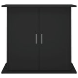 Aquarium Stand Black 81x36x73 cm Engineered Wood 833600