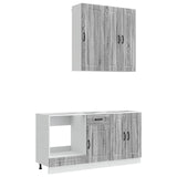 Kitchen Unit KALMAR 5 pcs Grey Sonoma Engineered Wood 3438251