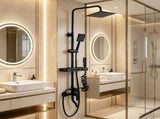4-in-1 shower system complete set thermostatic rain shower fittings hand shower 59656799