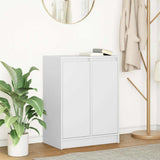 Sideboard White 57x34x76 cm Engineered Wood 861616