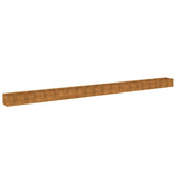 Garden Raised Bed 770x50x36 cm Corten Steel 151981