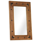 Mirror Solid Acacia Wood 50x80 cm 246308
