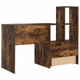 Desk Smoked Oak 131.5 x 50 x 106.5 cm Engineered Wood 3337269