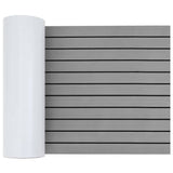 Boat Mat Striped Light Grey with Black 240 x 60 x 0.5 cm EVA 42008467