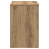 Shoe Bench Artisan Oak 60x30x45 cm Engineered Wood 856755