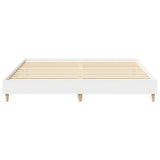 Bed Frame without Mattress White 180x200cm Engineered Wood 3329021