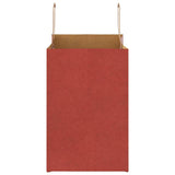 Paper Bags 250 pcs with Handles Red 26x17x25 cm 4101983