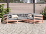 4 Piece Garden Sofa Set Solid Wood Douglas Fir 3299410