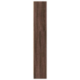 Bookcase Brown Oak 40x24x143 cm Engineered Wood 857789