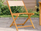 Bistro Chair Set of 2 Beige 367684