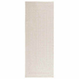 Rug ZIZUR Cream 80x200 cm Jute Look Indoor and Outdoor 4010360