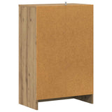 Shoe Cabinet Artisan Oak 60x35x92 cm Engineered Wood 856699