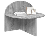 Bedside Table 2 pcs Grey Sonoma 40 x 35.5 x 45.5 cm 8001144