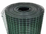 Chicken Wire Fence Galvanised with PVC Coating 25x1 m Green 140437