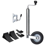 Jockey Wheel 48 mm with 1 Split Clamp and Wheel Chocks 3214419