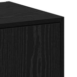 Apothecary Cabinet Black oak 40 x 41 x 77.5 cm Engineered wood 869022