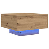 Coffee Table Artisan Oak 55 x 55 x31 cm Engineered Wood 862995
